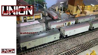 Produktpräsentation Kühlwagen Tbnhs  Gfkhs - Modellbahn Union -  Spur H0