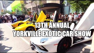 Exotic Car Show Toronto 2023