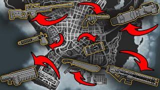 GTA 5 - All Secret and Rare Weapon Locations Rail Gun Sniper Rifle & more