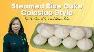 Steamed Rice Cake - Calasiao Style