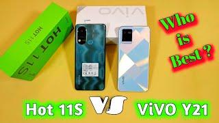 Infinix Hot 11S vs ViVO Y21  Full Comparison  Which One You Should BUY 