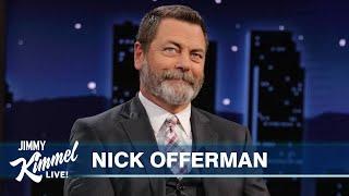 Nick Offerman on What He’d Be Like as President Getting Arrested By Accident & New Movie Civil War