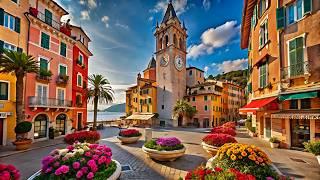 LERICI ITALY - THE MOST BEAUTIFUL VILLAGES OF LIGURIA - THE MOST BEAUTIFUL PLACES IN ITALY 4K HDR