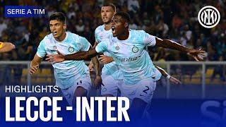 LECCE 1-2 INTER  HIGHLIGHTS  SERIE A 2223  