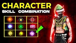 Finding Character Combination For Free Fire -- Best character combination for free fire