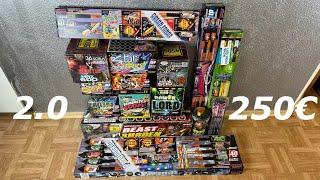 2.0 Silvester Feuerwerk Einkaufstour 20232024  250€  Discounter Feuerwerk