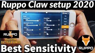 Ruppo Sensitivity Settings & claw Setup 2020 Pubg Mobile  iPhone 6s sensitivity