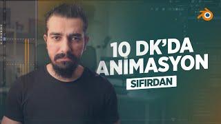 SIFIRDAN BLENDER ANİMASYON YAPMA  10 Dakikada Başlangıç Eğitimi