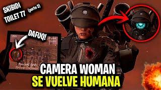 CAMERA WOMAN SE CONVIERTE en HUMANA ? EL PASADO del G-SQUAD  SKIBIDI TOILET 77 PART 2 - Secretos