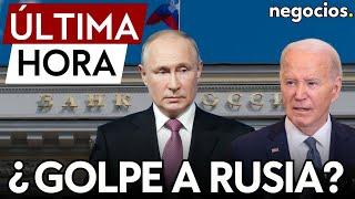 ÚLTIMA HORA  ¿Golpe de EEUU a Rusia? La Bolsa de Moscú cae más del 15% tras las nuevas sanciones