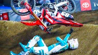 MOST HORRIBLE MOTOCROSS CRASHES HD  INSANE MOTOCROSS MOMENTS 