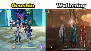 Coop in Genshin vs Wuthering Waves 