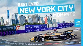 The BEST moments of the NYC E-Prix  ABB FIA Formula E World Championship