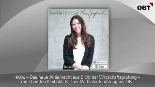 #006 – Das neue Aktienrecht aus Sicht der Wirtschaftsprüfung – mit Thorsten Kleibold