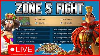 Zone 5 Fight...New Graphics = Lag Free?LIVE Rise of Kingdoms