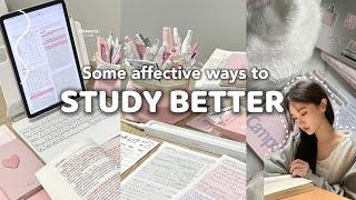 Some affective ways to study better   Study tips that helps you to study productively