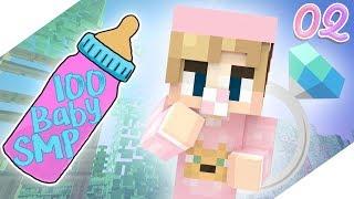 Marrying a goddess?  Minecraft 100 Baby SMP 2
