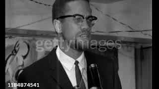Malcolm X London England  Malaysia Hall 1964 - World in Action series