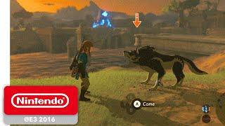 The Legend of Zelda Breath of the Wild - Wolf Link amiibo Trailer - Nintendo E3 2016