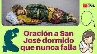 Oración a San José Dormido que nunca falla