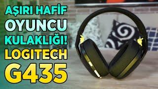 Tüy Gibi Hafif Kablosuz Oyuncu Kulaklığı - Logitech G435 İnceleme