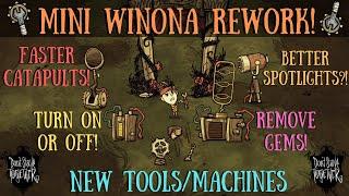 Dont Starve Together But Winona Got Reworked... Again - New Machines Tools And More MOD