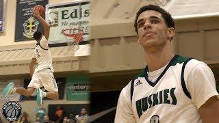 Lonzo Ball & Brothers WIN City of Palms Classic High School Highlights - Los Angeles Lakers PG
