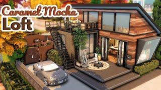 Caramel Mocha Loft  The Sims 4 Speed Build