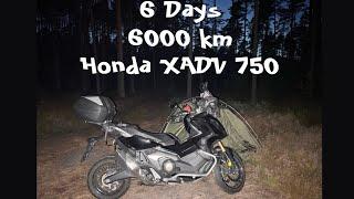 6 MILA KM IN SEI GIORNI CON HONDA XADV 750 SOLO PER UN CAFFE