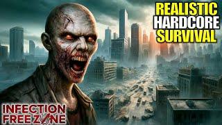 Strategic Apocalyptic Survival Game Day 1  Infection Free Zone Gameplay  Part 1