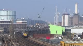 Thameslink 319456 and 319422 passing Wandsworth Road