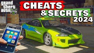 GTA 5 - NEW 2024 CHEAT CODES & SECRETS