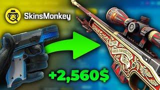 2023de CSGO takaslarından KÂR ELDE ETMEK? - Skinsmonkey Güvenilir mi?