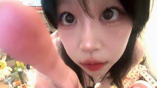 ASMR Gettin U ready for your First Date Skin care Makeup Ear Blowing Face Massage Examination