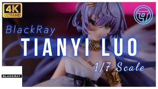 BlackRay VSinger Tianyi Luo 17 Scale Figure Unboxing Review 4K