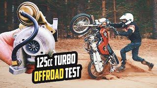 DIY 125cc TURBO - OFFROAD test