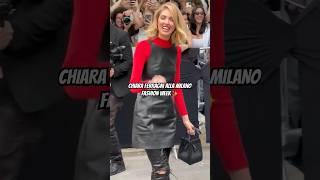 Chiara Ferragni splende alla Milano fashion week 