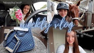 WEEKLY VLOG ​ stable time work hauls workout party & more  Marina Schuster