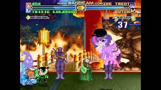 MUGEN BATTLE Ana and Trixie Lulamoon MEGA Vs Zoe Trent and DGButch No Fatalities