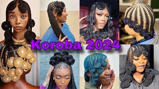 TikTok Most Trending African Koroba Braided Hairstyles For Black Women 2024  Latest Hairstyles