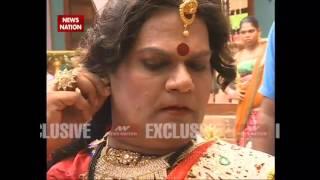 Actor Akhilendra Mishra dress like woman for his upcoming film