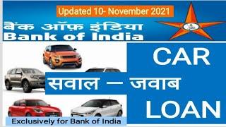 Bank Of India - Car Loan  Eligibility  Rate Of Interest  Festival Offer  Docs Required