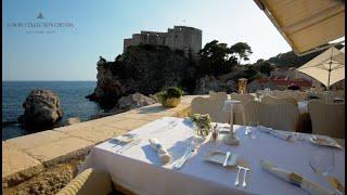 Nautika Dubrovnik Michelin-recommended restaurant.