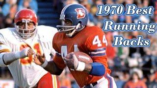 Who Were THE BEST NFL Running Backs of 1970?