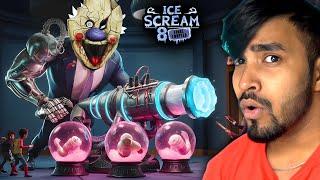 FINALLY MY ALL FRIENDS ESCAPED FROM ICECREAM UNCLE  - TECHNO GAMERZ ICESCREAM 8 HORROR GAMEPLAY