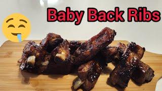 Making TENDER and JUICY Baby Back Ribs at Home So Easy and Cheap