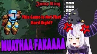 Laplus All Rage And Slamming Desk Complete Moments Hololive Jump King【ENG SUB】