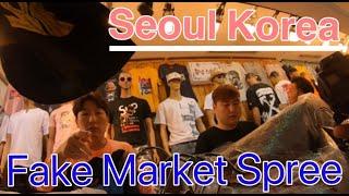 THE REAL SEOUL FAKE MARKET SPREE