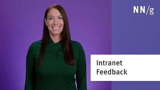 Intranet Feedback Features