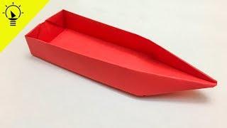 How to Make a Paper Boat  Origami Boat